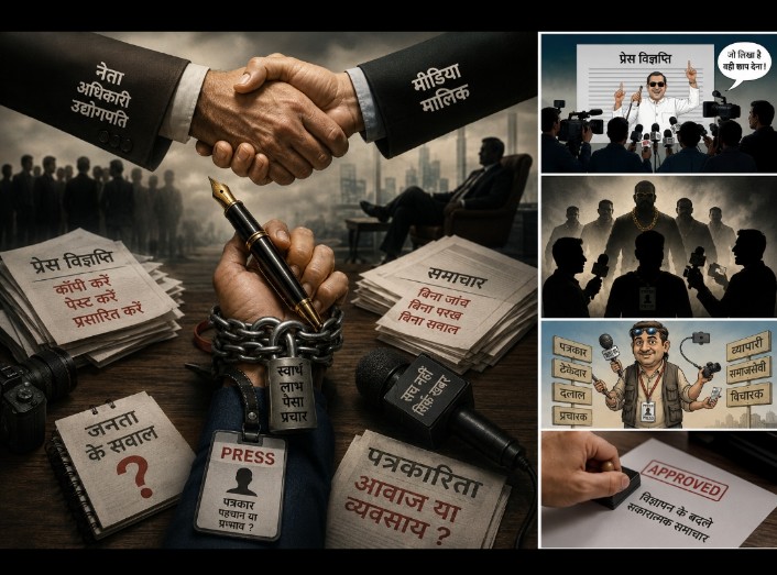 आजाद देश में गुलाम होती कलम : स्वतंत्रता दिवस पर वर्तमान पत्रकारिता से कुछ कड़वे सवाल